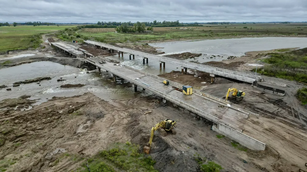 La Provincia reclamó a Nación reactivar una obra clave del río Salado para mitigar inundaciones
