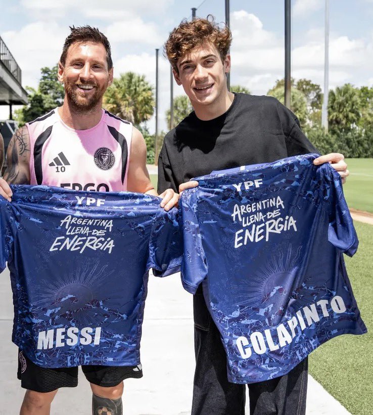 Colapinto encuentro messi miami