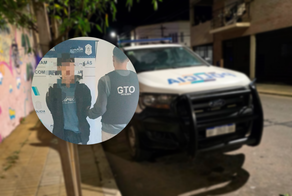 Tras un allanamiento, detuvieron a un hombre de 23 años por el robo a un local de ropa en zona sur