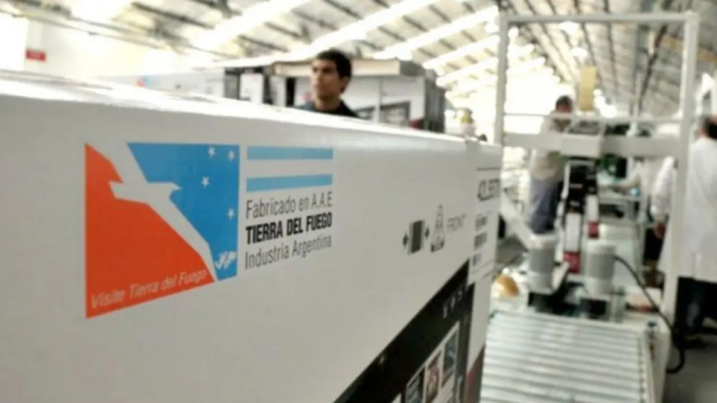 producción electrónica tierra del fuego crisis