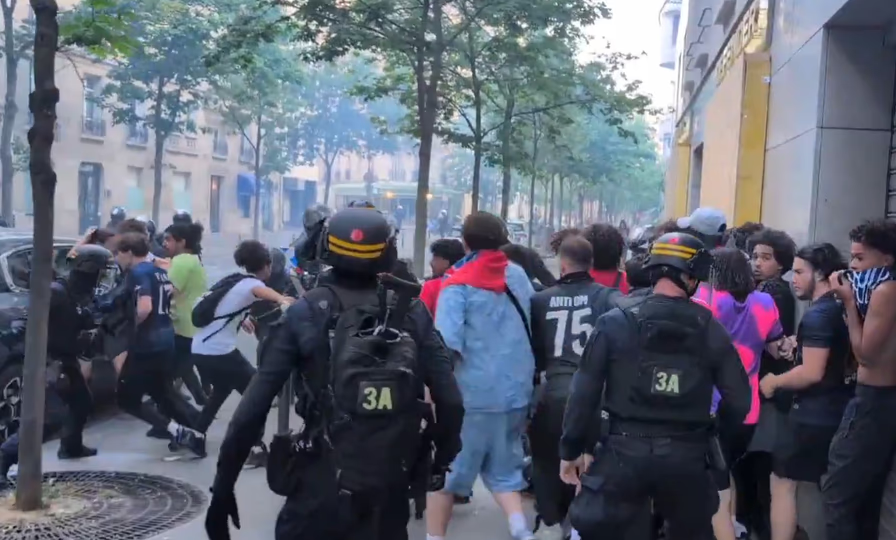 Graves incidentes en París tras la nueva consagración del PSG en la Champions League