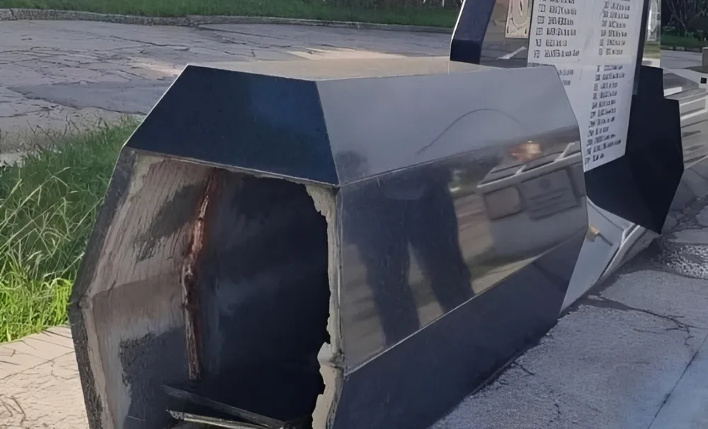 Vandalizaron el memorial del ARA San Juan en Mar del Plata