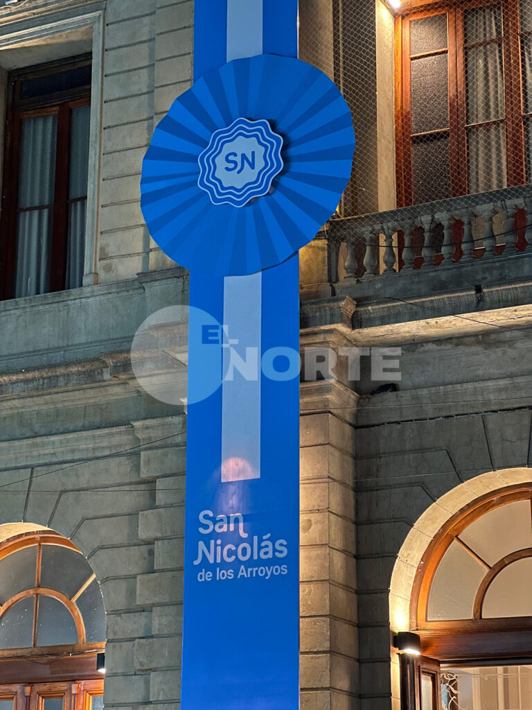 banderas colores argentinos San Nicolás ciudad