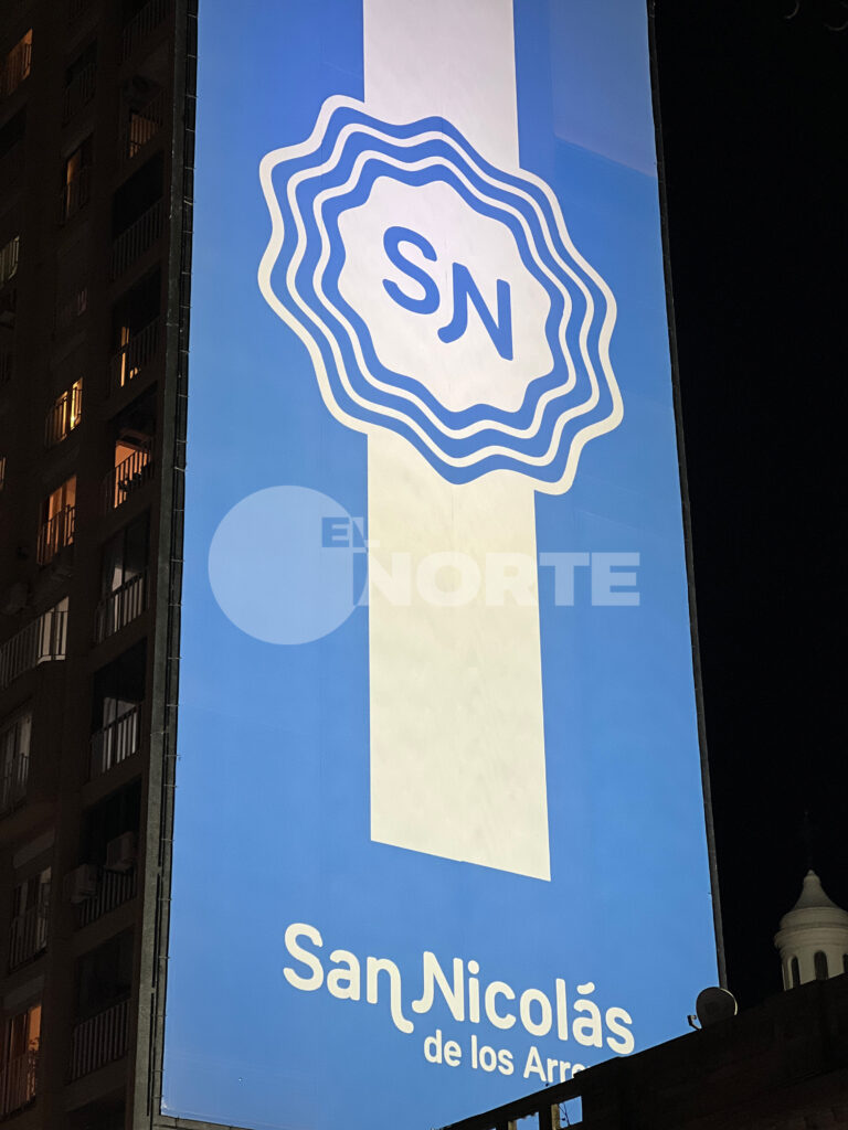 banderas colores argentinos San Nicolás ciudad