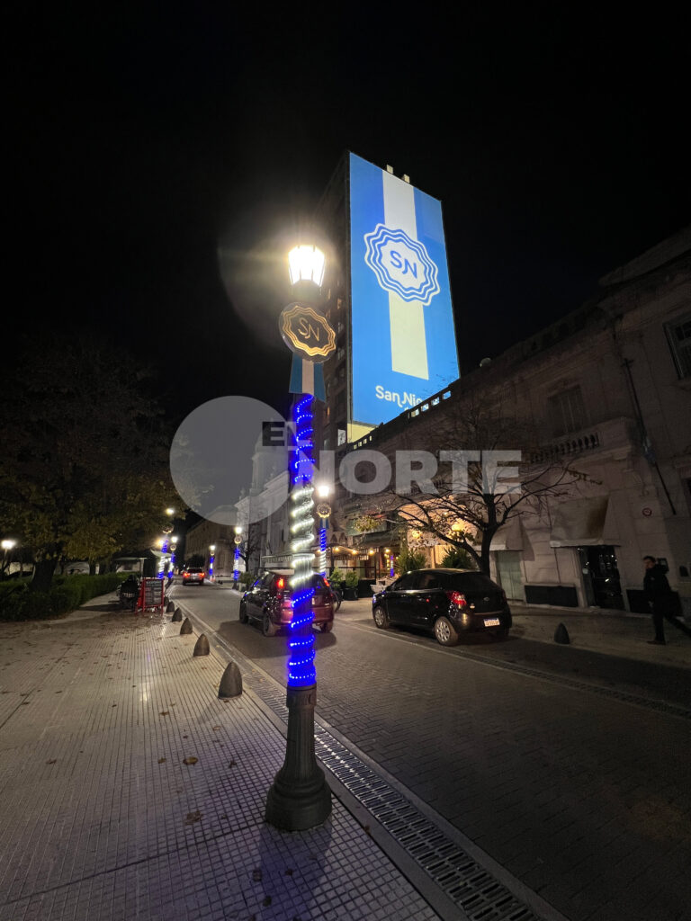 banderas colores argentinos San Nicolás ciudad