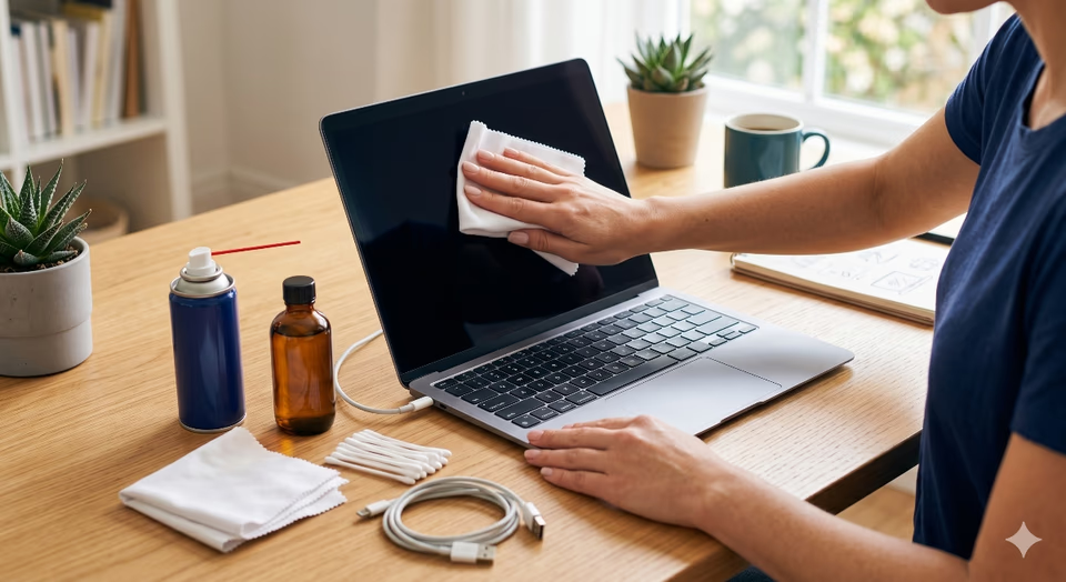 Cómo limpiar correctamente una notebook sin dañarla: los errores más comunes y los consejos de los expertos