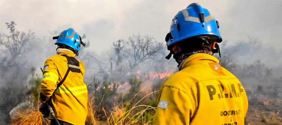 Alivio en Cafayate: los focos de incendio fueron contenidos