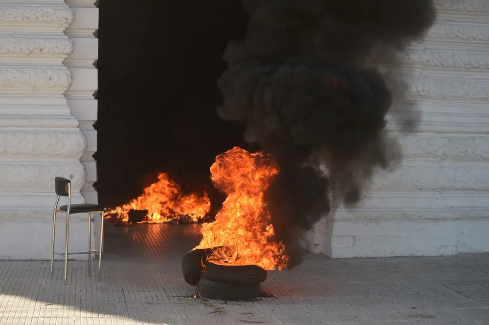 Reparar la Municipalidad de La Plata tras la protesta del MTE costará más de $43 millones