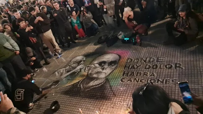 fanáticos esperan despedir indio solari avellaneda