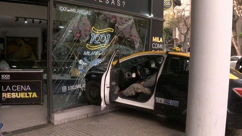 rosario taxi local milanesas incrustró