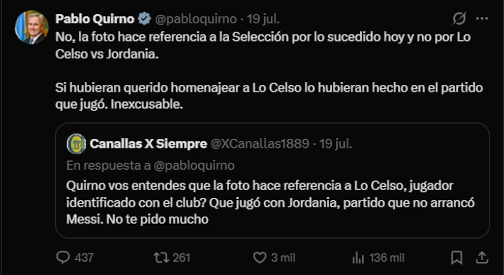 Rosario Central Pablo Quirno