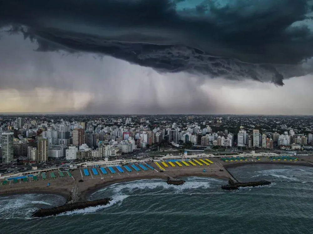Se avecina una ciclogénesis: pronostican tormentas, viento y granizo en Buenos Aires
