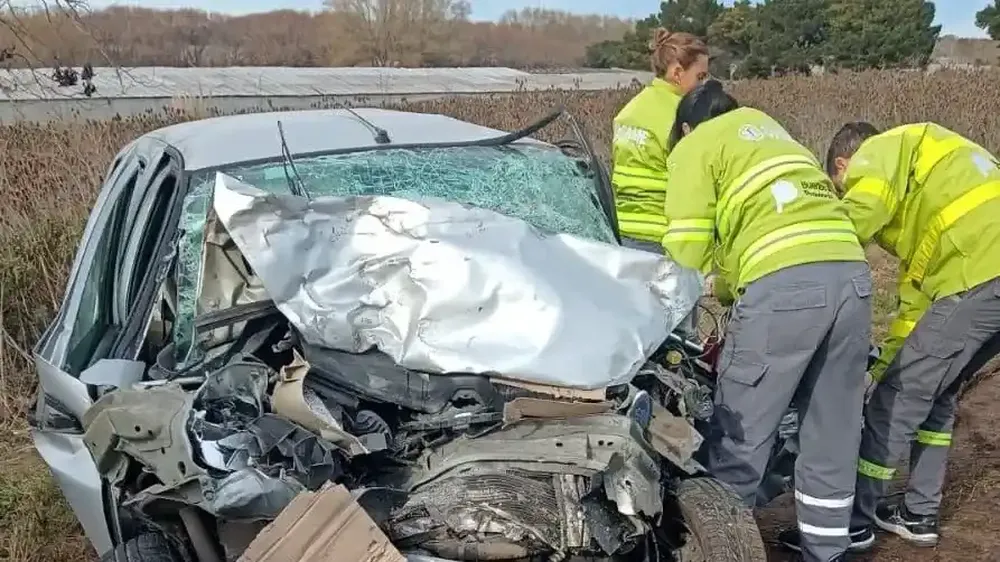 Identificaron a la mujer fallecida en el accidente de la Ruta 88 tras un choque frontal