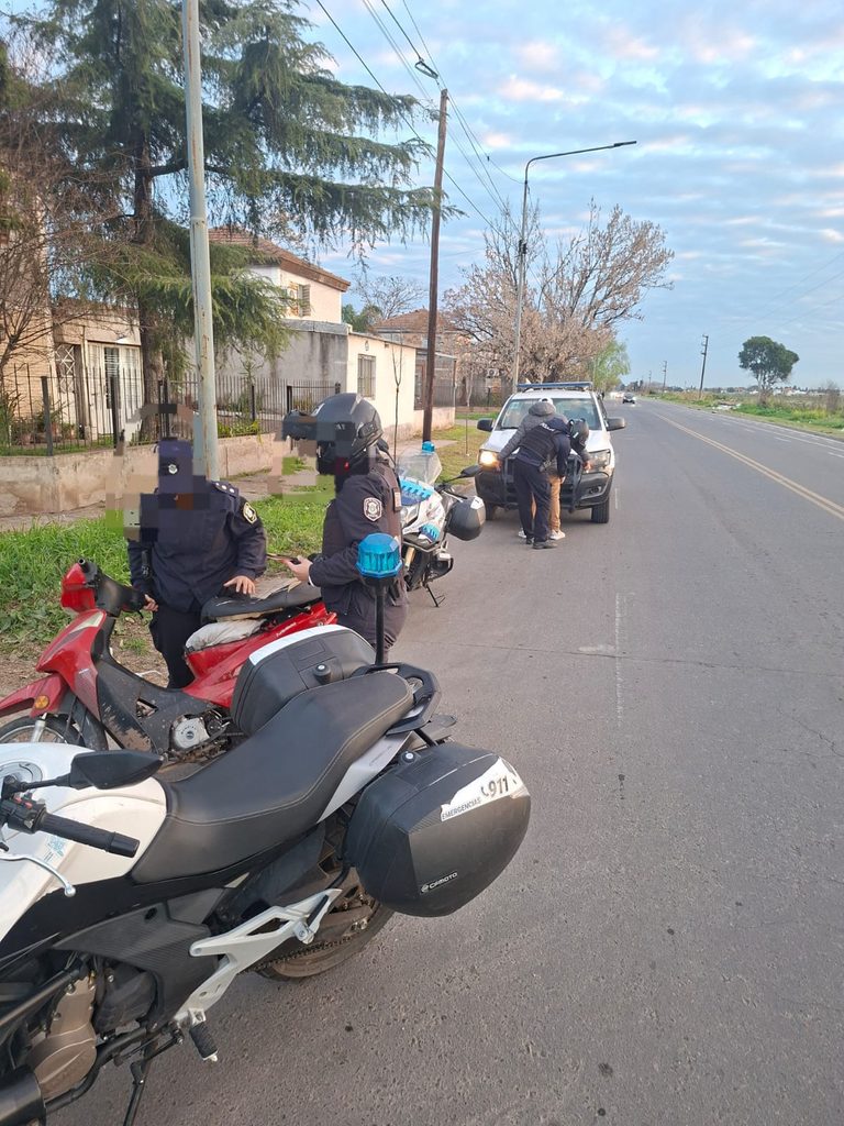 Un nuevo operativo de saturación en zona oeste culminó con 12 motos secuestradas y 9 personas aprehendidas