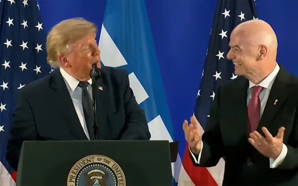 infantino fifa trump