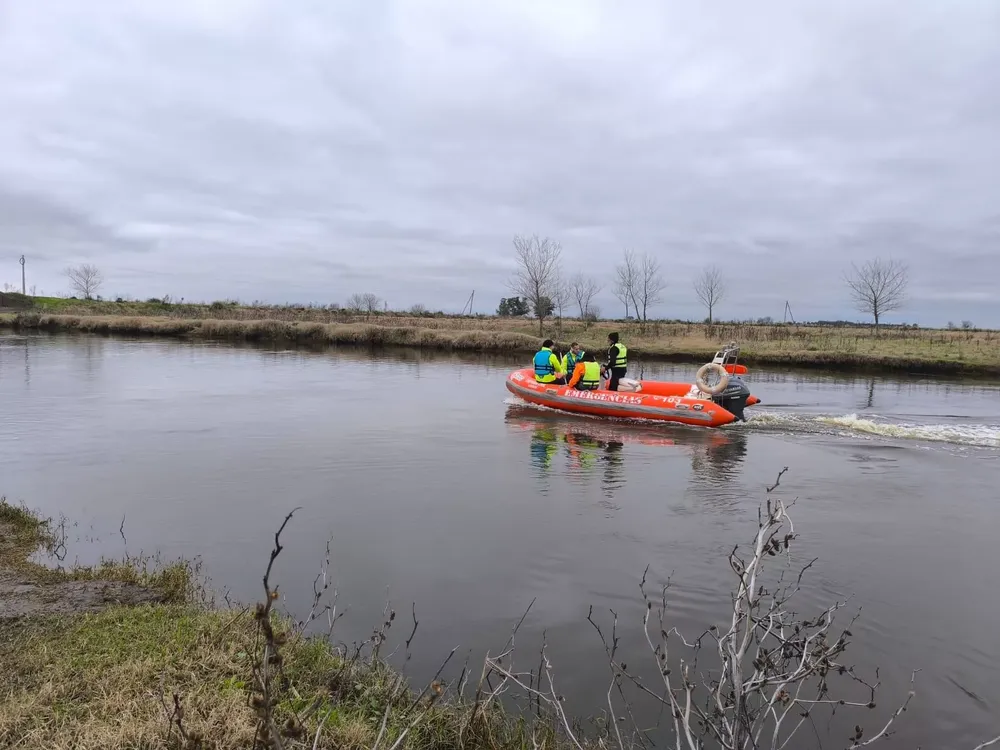 Buscan a un pescador desaparecido en el arroyo Saladillo