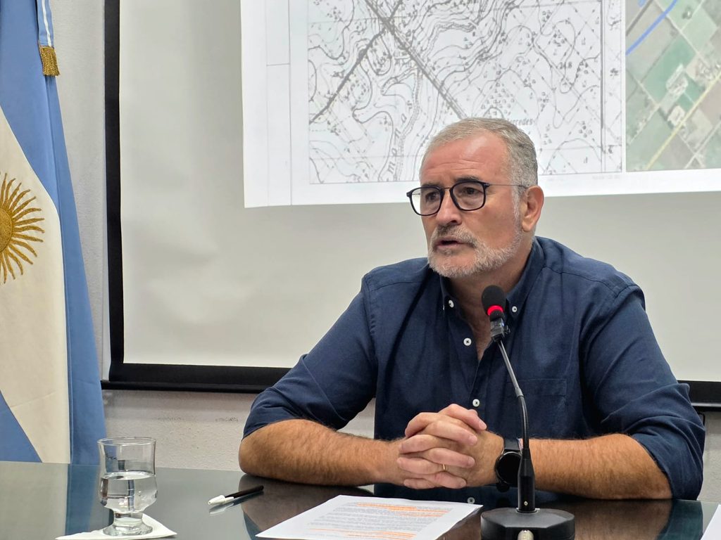 Amenazaron al intendente Mauro Poletti con un mensaje intimidatorio