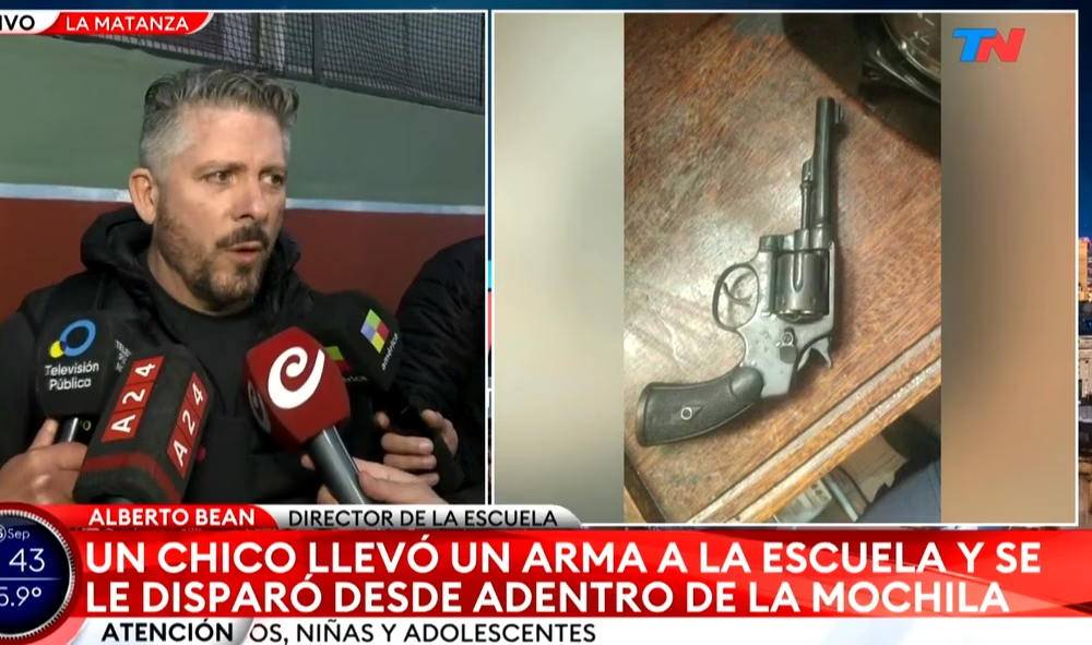 La Matanza: un alumno llevó un arma a la escuela, se disparó dentro del aula y el director calificó el hecho de “gravísimo”