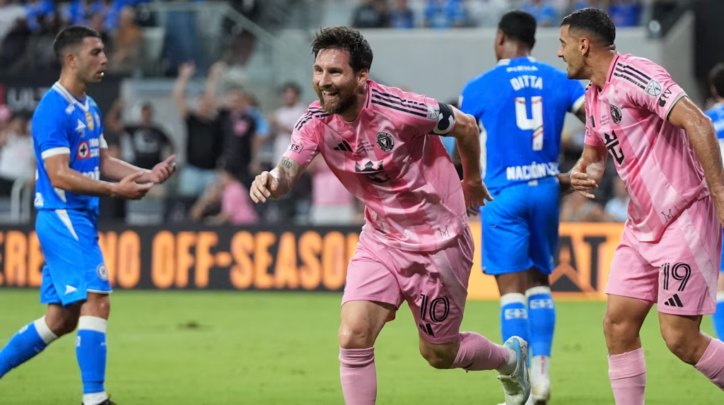 Con un gol y una asistencia de Messi, Inter Miami se consagró en la Campeones Cup frente a Cruz Azul