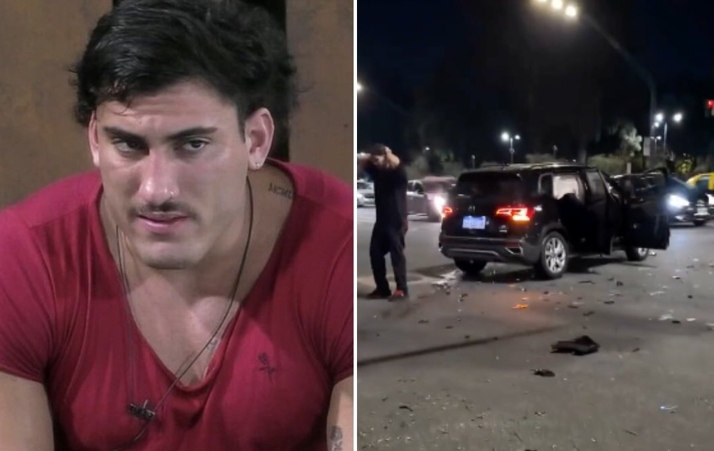 Tomás Holder sufrió un grave accidente de tránsito y apuntó contra el otro conductor: “Casi nos mata”