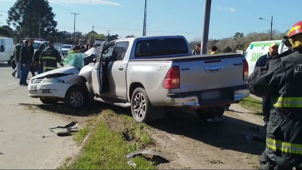 Ruta 88: una mujer de 78 años murió tras un choque a la altura de Batán
