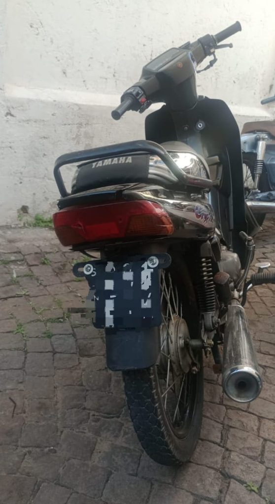 Zona sur: aprehendieron a un hombre que circulaba en una moto con pedido de secuestro activo desde el 2010
