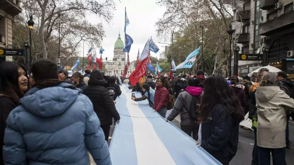 marcha universitaria