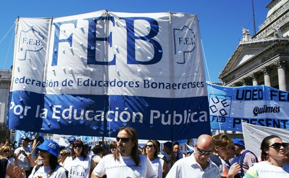 Paritaria docente: la FEB hará un paro de 48 horas pese al acuerdo salarial