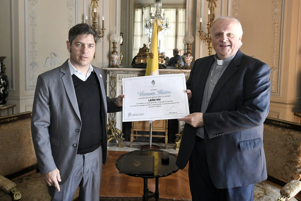 Kicillof acompañará al papa León XIV en su visita al Cottolengo Don Orione
